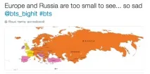 BTS розкрили інші міста туру WINGSобурення АРМІ, YESASIA туру