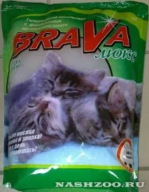 размер гранулите гранулите Brava