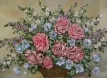панделки рози