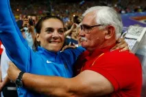 Олена Ісінбаєва виграла свій останній чемпіонат світу Легка атлетика Спорт свій