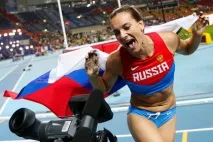 Олена Ісінбаєва виграла свій останній чемпіонат світу Легка атлетика Спорт виграла
