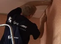 Натяжна стеля монтаж полотна та фурнітури під світильники натяжна