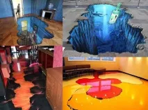 Наливна підлога 3D – незвичайний інтер’єр своїми руками незвичайний