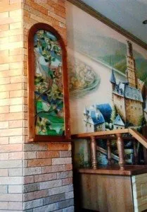 Фальш-вікна в оформленні інтер’єру фальш-вікно