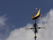 Флюгер на даху – 82 фото красивих варіантів сучасного декору! даху