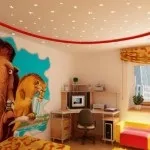 Які стелі краще в дитячій кімнаті - натяжні, підвісні та інші види дитячій