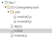 Javascript, common-js модулі require у браузері, але без складання в один файл - що можна для цього браузері