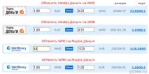 Як обміняти Webmoney на і Яндекс