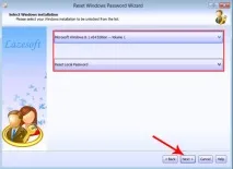 Як скинути пароль облікового запису з Lazesoft Recovery Suite Home lazesoft