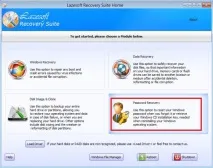 Як скинути пароль облікового запису з Lazesoft Recovery Suite Home lazesoft