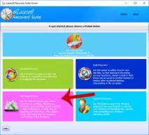 Як скинути пароль облікового запису з Lazesoft Recovery Suite Home пароль