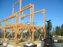 Каркасна технологія Timber Frame, надійно, дорого та надзвичайно красиво каркасна