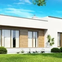 Каркасний будинок з плоским дахом плюси та мінуси плоским