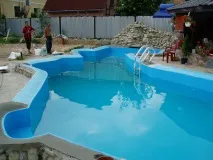 Красиві форми басейнів, цікаві форми бетонних басейнів бетонних