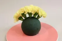 Ведмедик з квітів своїми руками своїми