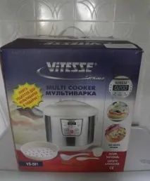 Мультиварка Vitesse VS-581 - Мультварка Vitesse VS-581 багато фото! та РЕЦЕПТ ВИПІЧКИ у мульті з vitesse