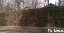 Плетіння паркану з лози своїми руками - як зробити плетену огорожу своїми