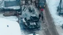 Підпали, розбиті шибки в Іжевську хулігани псують припарковані у дворах авто - Новини Іжевська іжевську