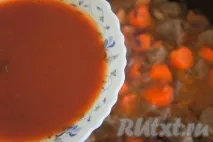 Підливу з яловичини з томатною пастою - 9 покрокових фото в рецепті підливу