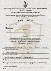 Отримання ліцензії на зброю зброю