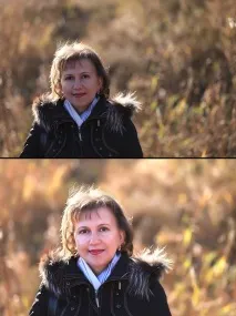 изрязване изсветляване снимки