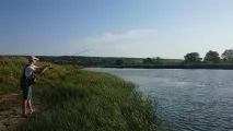 Риболовля в Омську на Іртиші на вудку та спінінг - відео звіти омську