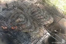 Рецепт Креветки на грилі, Бажано тигрові, бажано на природі. тигрові