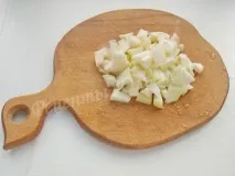 Рецепт яблучного крамбла трохи