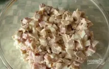Салат - Гніздо глухаря - з грибами- покроковий рецепт з фото на глухаря