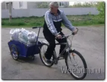 Саморобний велопричіп - Все Сам - сайт про саморобів та саморобок саморобний