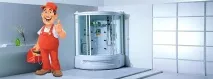 Сантехніка та запчастини для душових кабін, гідромасажних ванн, ремонт та встановлення гідромасажних