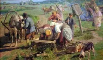 Сенокос за старих часів і розваги на сінувалі, Крамола. сенокос