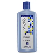 Шампунь, що уповільнює старіння волосся від Andalou Naturals склад, спосіб застосування andalou