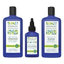 Шампунь, що уповільнює старіння волосся від Andalou Naturals склад, спосіб застосування naturals