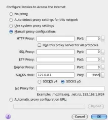 Власний проксі сервер через SSH тунель сервер