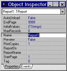 Довідковий посібник з Delphi - Генератор звітів ReportSmith генератор