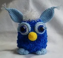 Схема в’язання амігурумі монстра Furby амігурумі
