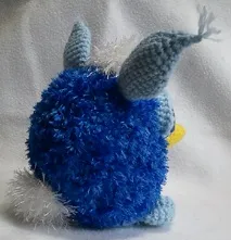 Схема в’язання амігурумі монстра Furby монстра