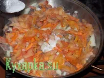 Тушкована печінка індички, Страви по-домашньому з фото по кроках рецепту індички