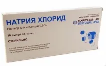 Від чого крапельниця хлорид натрію, LS чого