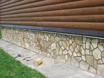 Оздоблення цоколя своїми руками будинку