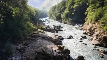 photoshop пейзаж