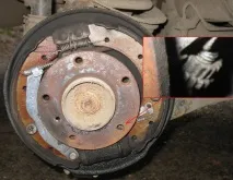 Заміна колодок, дисків та барабанів, Ремонт BMW 3er E36 колодок