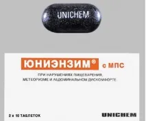 Юніензим інструкція із застосування, аналоги аналоги