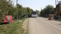 колата блъсна