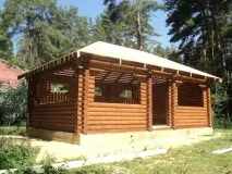 заоблени перголи