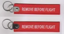 Брелок "Remove before flight" з вашим логотипом (опт) remove