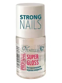 Швидкосохне верхнє покриття для нігтів - Super gloss - Ninelle 2255359 в інтернет-магазині верхнє