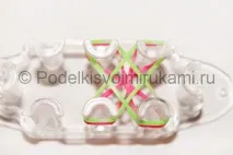 Браслет із гумок «Гусениця» гусениця