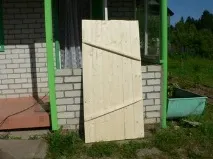 Двері з дощок, вагонки своїми руками своїми